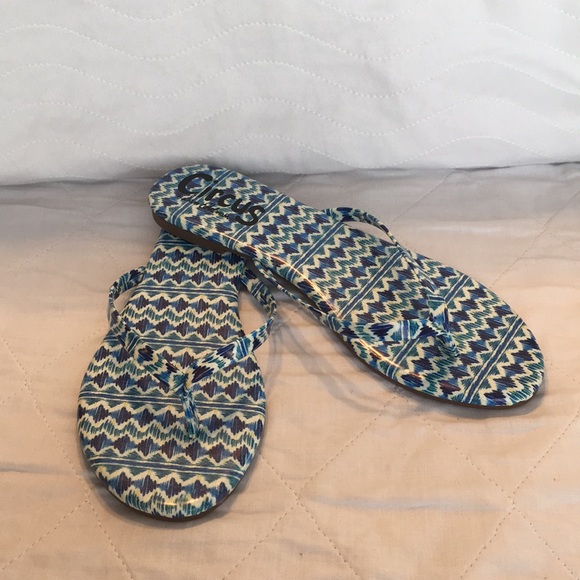 Sam Edelman Shoes - NWOT Sam Edelman Patent Leather Flip Flops Sz 9.5